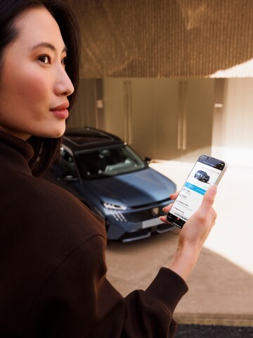 PEUGEOT E-5008 Ladelösungen über die PEUGEOT App